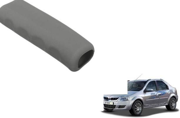 SEMAPHORE Car Handbrake Soft Rubber Cover Grey For Mahindra E Verito D2 Car Handbrake Grip