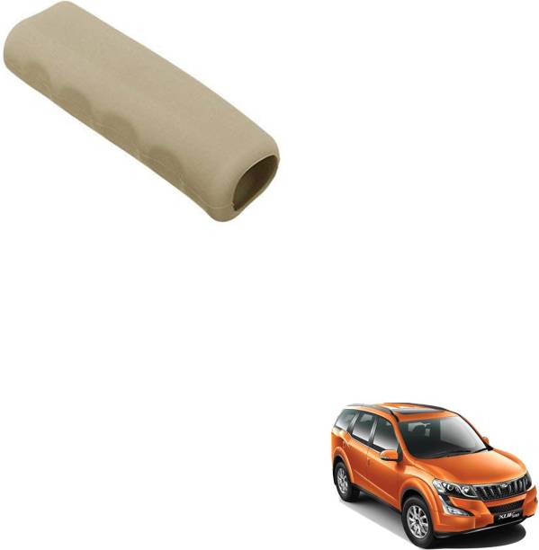 SEMAPHORE Car Handbrake Soft Rubber Cover Beige For Mahindra XUV500 AT W10 AWD Car Handbrake Grip