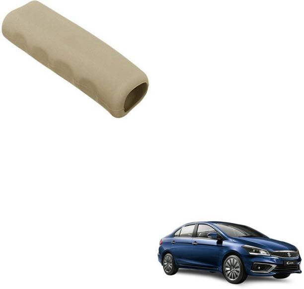 SEMAPHORE Car Handbrake Soft Rubber Cover Beige For Maruti Ciaz Car Handbrake Grip