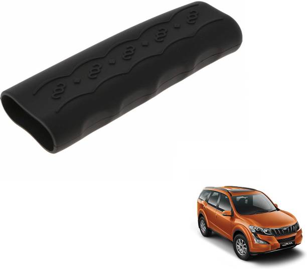 ADDNUS Car Handbrake Soft Rubber Cover Black For Mahindra XUV500 Car Handbrake Grip