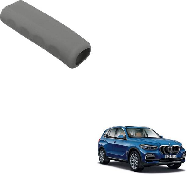 SEMAPHORE Car Handbrake Soft Rubber Cover Grey For BMW X5 Car Handbrake Grip