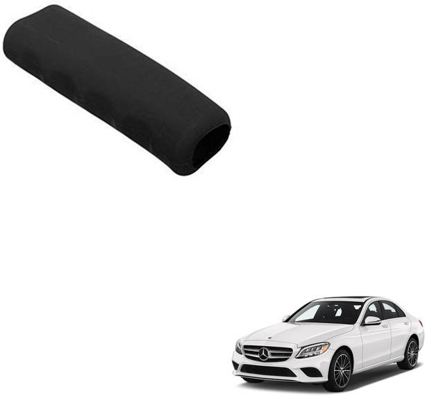 SEMAPHORE Car Handbrake Soft Rubber Cover Black For Mercedes Benz C-Class Car Handbrake Grip