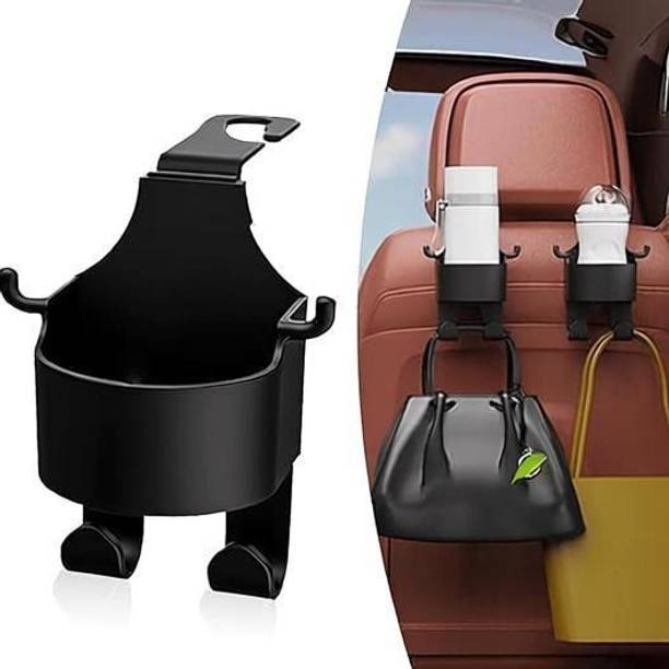 MIRVAN ENTERPRISE 3 in 1 Multi-Functional Hook for Car Seat Car Bottle Holder