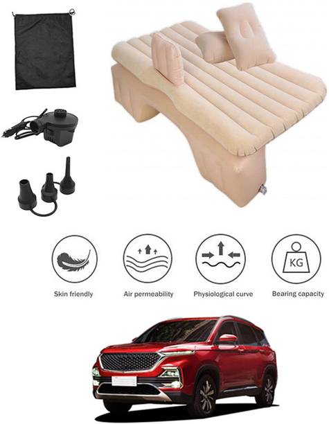 MSNP Car Inflatable Beige Bed Mattress With Pump For HectorMG2019 Car Travel Sleeping Back Seat Comfortable Multipurpose Outdoor Camping 137 Car Inflatable Bed