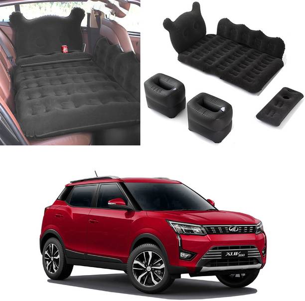 Oshotto Designer Car Inflatable Bed Mattress with Two Air Pillows For Mahindra XUV 300 Car Inflatable Bed