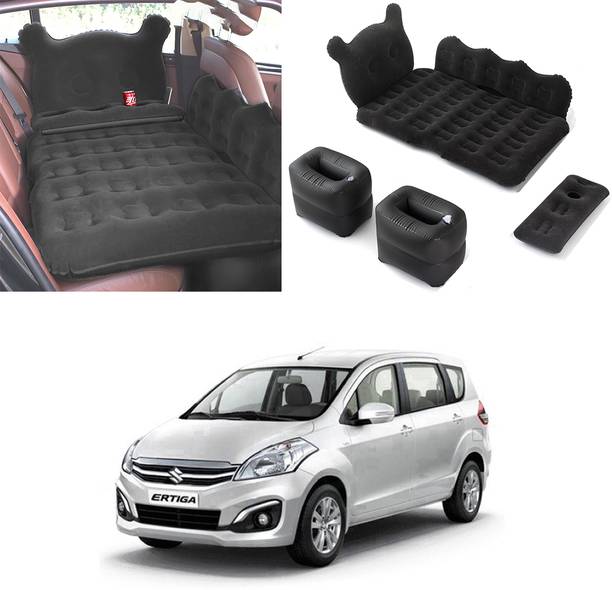 Oshotto Designer Car Inflatable Bed Mattress with Two Air Pillows For Ertiga 2012-2018 Car Inflatable Bed