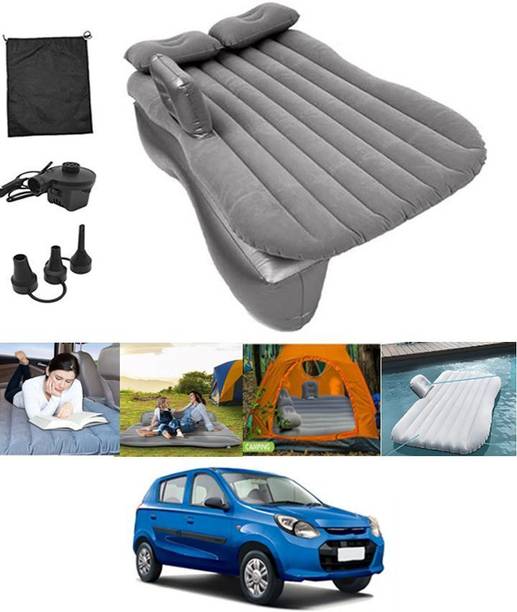 BALKRISHNA ENTERPRISE Silver Inflatable Car Travel Bed/ / For Alto 800 Suzuki 2012 car air mattress bed with pump Car Inflatable Bed