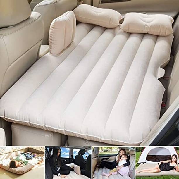 PRIYAM ENTERPRISE 5 In 1 Air Sofa Multipurpose Matress Airbed Overnighter With Pump For Outdoor car Bed Inflatable Mattress Car Inflatable Bed