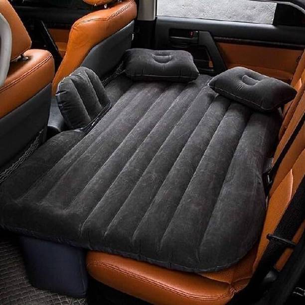 Spotview Multifunctional Inflatable Car Bed Mattress with Two Air Pillows Black Mattress | Car Bed Mattress | Car Bed Travel, Trip, Camping Car Inflatable Bed