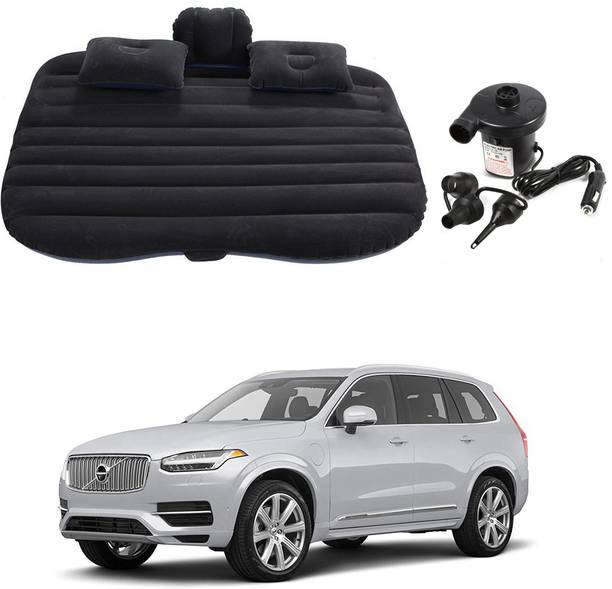 Oshotto Car Travel Inflatable Bed Mattress with Two Air Pillows For Volvo XC60 Black Car Inflatable Bed