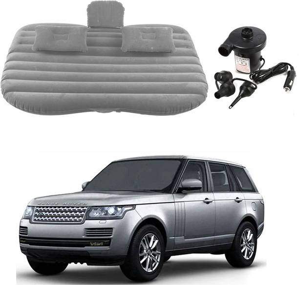 Oshotto Car Travel Inflatable Bed Mattress with Two Air Pillows For Autobiography (Grey) Car Inflatable Bed