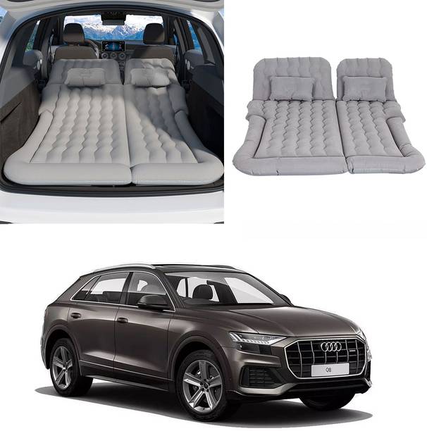 Oshotto Multifunctional Car Inflatable Bed Air Mattress SUV For Audi Q8 (Grey) Car Inflatable Bed