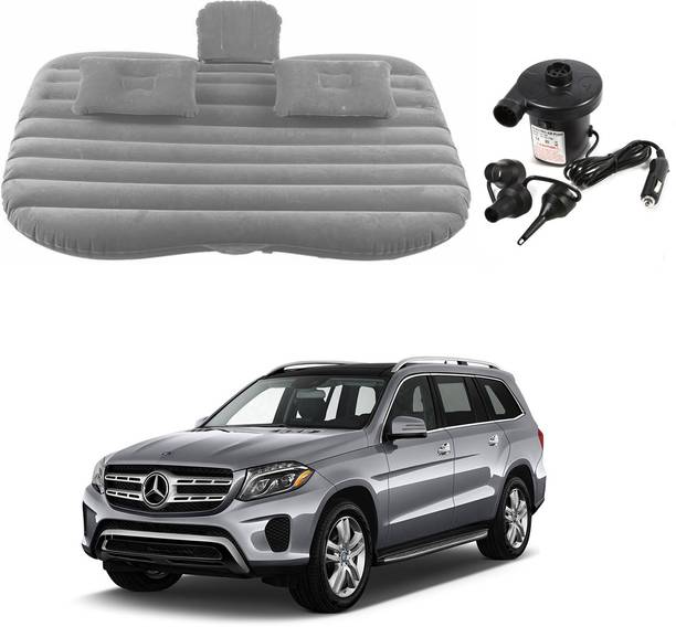 Oshotto Car Travel Inflatable Bed Mattress with Two Air Pillows For Mercedes GLS (Grey) Car Inflatable Bed