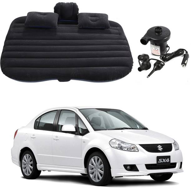 Oshotto Travel Mattress with Two Air Pillows -BLACK177 Car Inflatable Bed