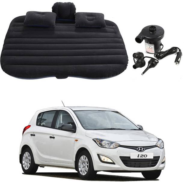 Oshotto Car Travel Inflatable Bed Mattress with Two Air Pillows Black 94 Car Inflatable Bed