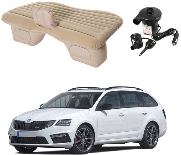Oshotto Car Travel Inflatable Bed Mattress with Two Air Pillows For Skoda Octavia Car Inflatable Bed