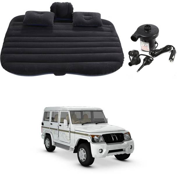 Oshotto Car Travel Inflatable Bed Mattress with Two Air Pillows For Mahindra Bolero Car Inflatable Bed