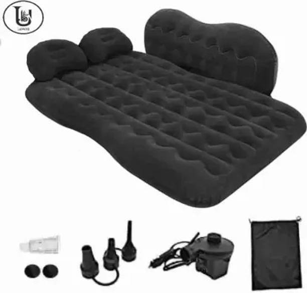 UBRON Leatherette 2 Seater Inflatable Sofa For Use In Outdoer Multicolor Car Inflatable Bed