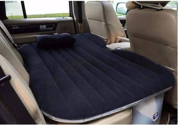 HSR Car Travel Bed Automotive Air Mattress Rear Seat Sofa for Car Bed With Pillow Mat Pad Inflatable bed for Sleeping Travel Bed Universal Car Seat Bed Inflatable Mattress Air Bed Sleep Rest Multi functional Outdoor Camping Bed Car Inflatable Bed