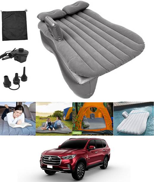 ABJD Silver Inflatable Car Travel Bed/Two Pillows/Pump For Gloster MG 2023 Multifunctional Car Inflatable Bed Mattress For(Car Travel,Camping,Swimming) Car Inflatable Bed