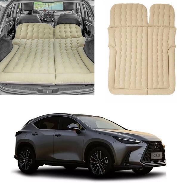 Oshotto Multifunctional Car Inflatable Bed Air Mattress SUV For Lexus NX (Beige) Car Inflatable Bed