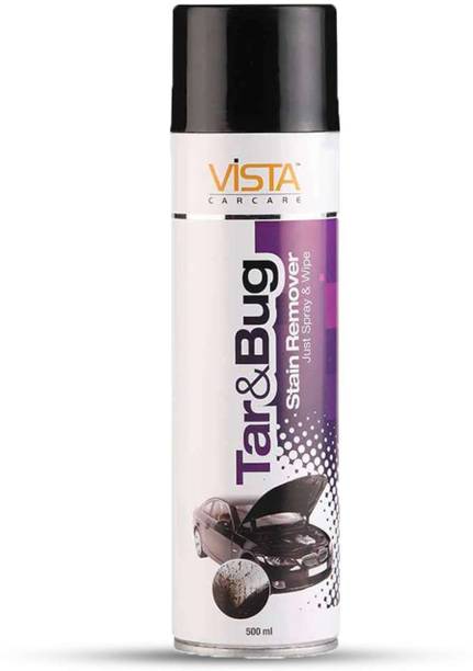 Vista Auto Care Tar & Bug Stain Remover, Residue-Free Powerful Cleaner for Painted, Chrome, Glass & Plastic & Vehicle Interior Cleaner