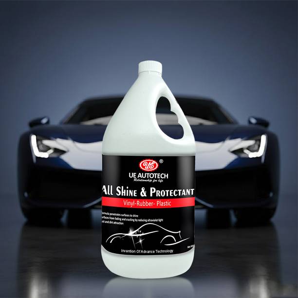 UE All Shine & Protectant for Car & Bike | Restores Shine & Color Protects Plastic, Rubber & Vinyl | Anti-Dust & UV Protection Vehicle Interior Cleaner