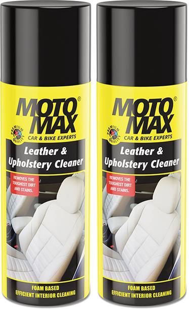 Motomax Motomax Leather & Upholstery Cleaner, Pack of 2, for Car Seats & Interiors, Leather Vehicle Interior Cleaner