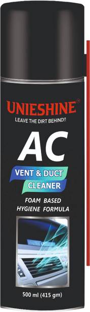 UNIESHINE Car AC Vent & Duct Cleaner Odor Neutralizer Spray Foam Effective Cleaning and Anti-Bacterial Vehicle Interior Cleaner