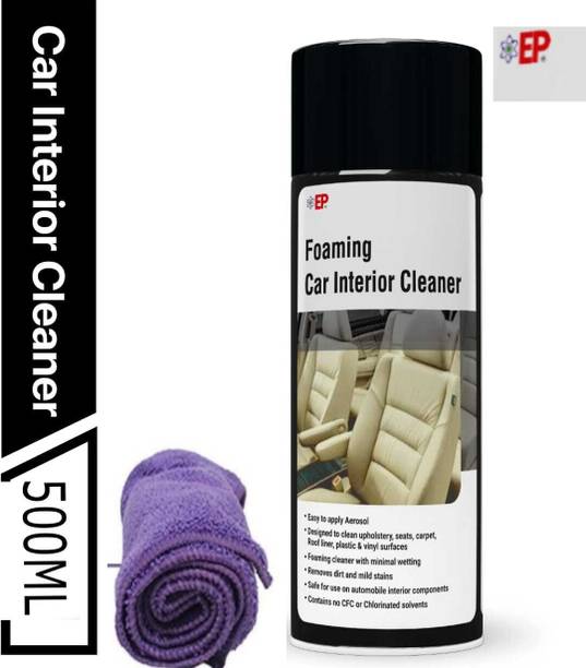 Eko Power Car Foaming Interior & Exterior Cleaning with a Microfiber Cloth Free Vehicle Interior Cleaner