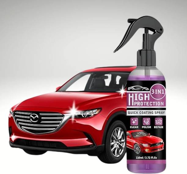 LootZoo Car & Bike Polish Also Suitable for Dashboard Coating Quick Car Coating Spray, Car Scratch Repair & Polish Spray Vehicle Interior Cleaner