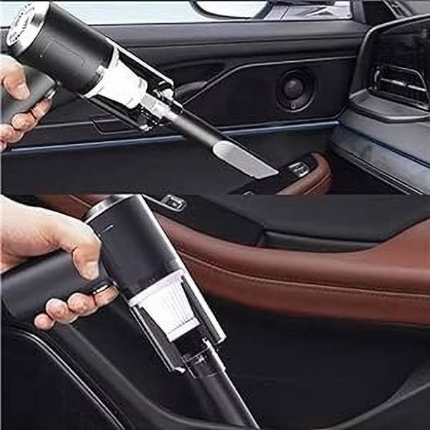 KRISHNA Vacuum Cleaner Dust Collection 2 in 1 Car Vacuum Cleaner 120W High-Power Handheld Wireless Vacuum Cleaner Home Car Dual-use Portable USB Rechargeable Vehicle Interior Cleaner