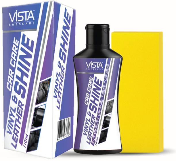 Vista Auto Care Vinyl & Leather Shine 110 Vehicle Interior Cleaner (110 g) Vinyl & Leather Shine 110ml Vehicle Interior Cleaner