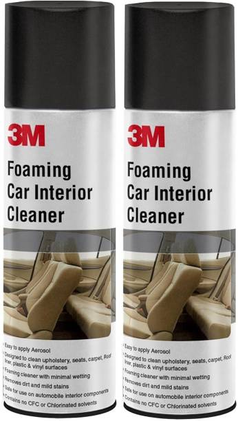 3M Foaming Car Interior Cleaner (290g Each, Pack of 2) IS260046476 Vehicle Interior Cleaner