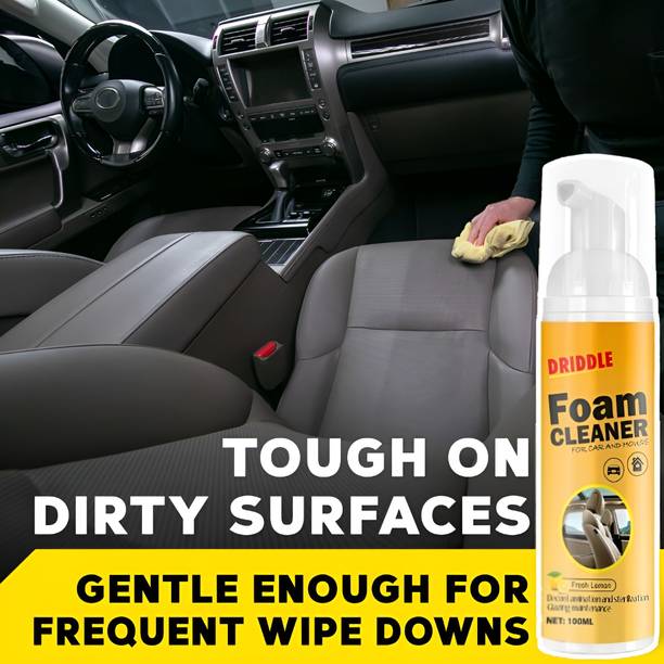 DRIDDLE Multi-Purpose Foam Cleaner for Car Interior Seat Cover etc... cle1 Vehicle Interior Cleaner