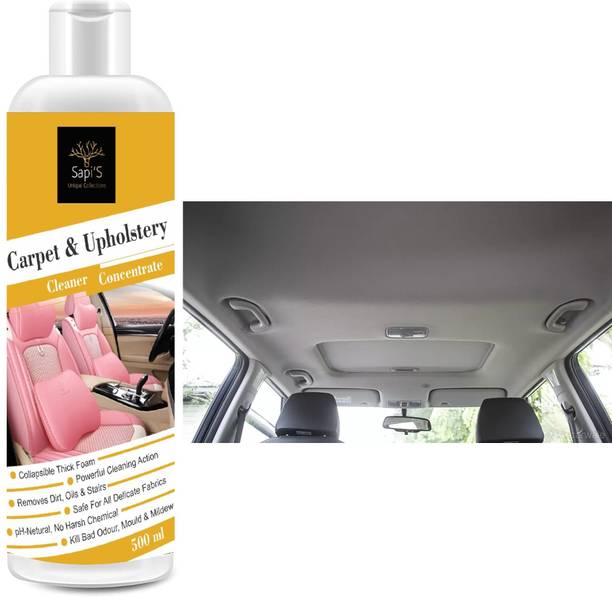 SAPI'S Car Interiors, Seat, Door Panel Headliner Roof, Dashboard, Mat, Leather Carpet & Upholstery Cleaner (500g) - For Carpet, Upholstery, Fabric Vehicle Interior Cleaner