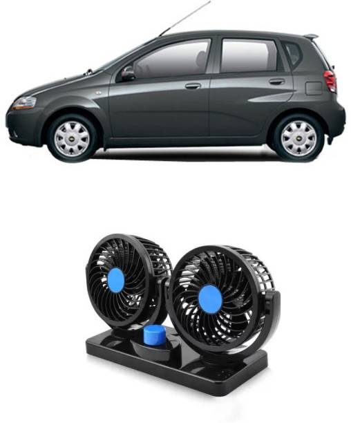 YUNEIK Car Fan 12V 360 Head 2 Speed Quiet Strong for All Auto Vehicles-Y-079 Car Interior Fan