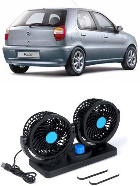 Dvis 5V USB Dual-Head Mini Fan D-1 Adjustable 5V USB Dual Head Car Fan for Laptop, Desk & Car D-723 Rechargeable Fan, USB Fan