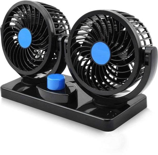 CraftGS Car Dashboard Fan 12V 360 Degree High Speed Fan - B&b2.0 Car Interior Fan