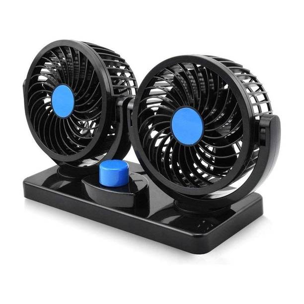 CraftGS Car Dashboard Fan 12V 360 Degree High Speed Fan - B&b2.0 Car Interior Fan