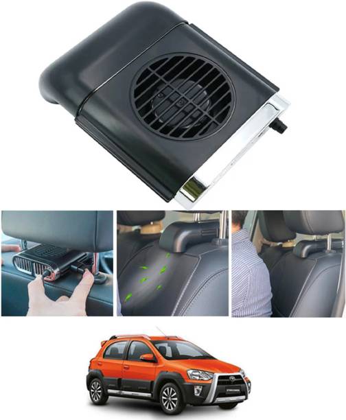 RKPSP 5V/3 Adjustable Speed/4 Clamps Car Seat Fan Strong Wind For Car,Suv,Jeep-081 Car Interior Fan