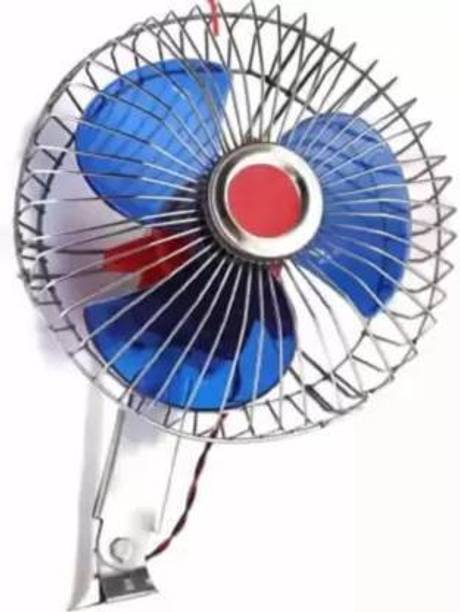 Ajeetech DC 6INCH FAN 12 Volts Oscillating Automotive Fan_19 Car Interior Fan