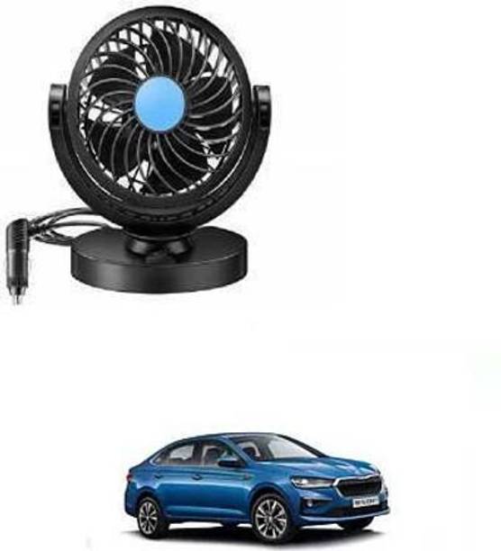 Motopex 12V DC Electric Car Single Head Fan for Dashboard MT09 Car Interior Fan