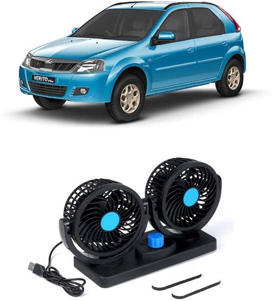 Dvis 5V USB Dual-Head Mini Fan D-1 Adjustable 5V USB Dual Head Car Fan for Laptop, Desk & Car D-969 Rechargeable Fan, USB Fan