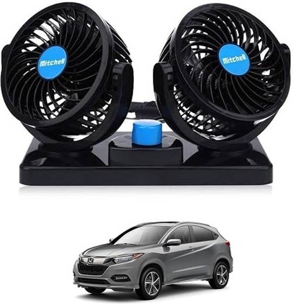 energetic 12V DC Electric Car Fan for Dashboard for Honda HR-V Car Interior Fan