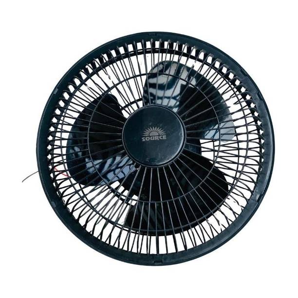 SOURCE AUTOMOTIVE PARTS SOURCE-COACH FAN-152P-12V-RAINBOW COACH FAN 9" Car Interior Fan