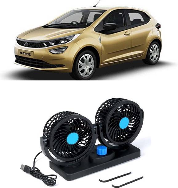 Elite Dual Head Car Fan 5V USB with 360° Rotation for Laptop, Desk & Car E-146 Car Interior Fan