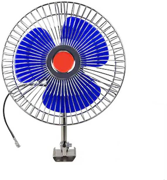 Ajeetech DC 6INCH FAN 12 Volts Oscillating Automotive Fan_9 Powerful Car Interior Fan