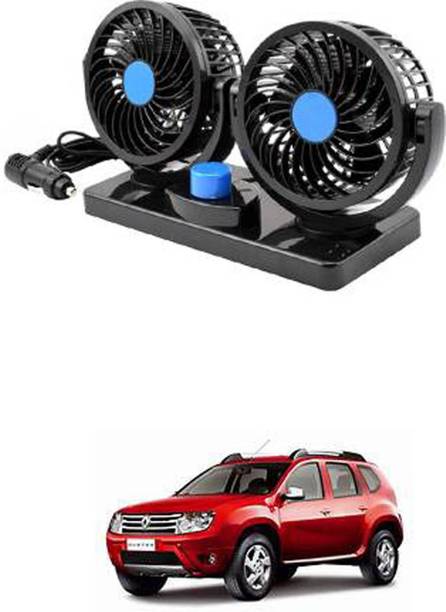 Zinzo Imported 100% Copper Motor 12V DC Car Cooling Fan 360 Degree Air Flow Mode CF16 Car Interior Fan