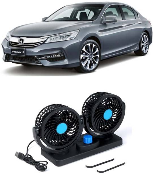 AUTOGARH Portable 5V USB Dual Car Fan for Laptop, Desk & Car A-1007 Car Interior Fan